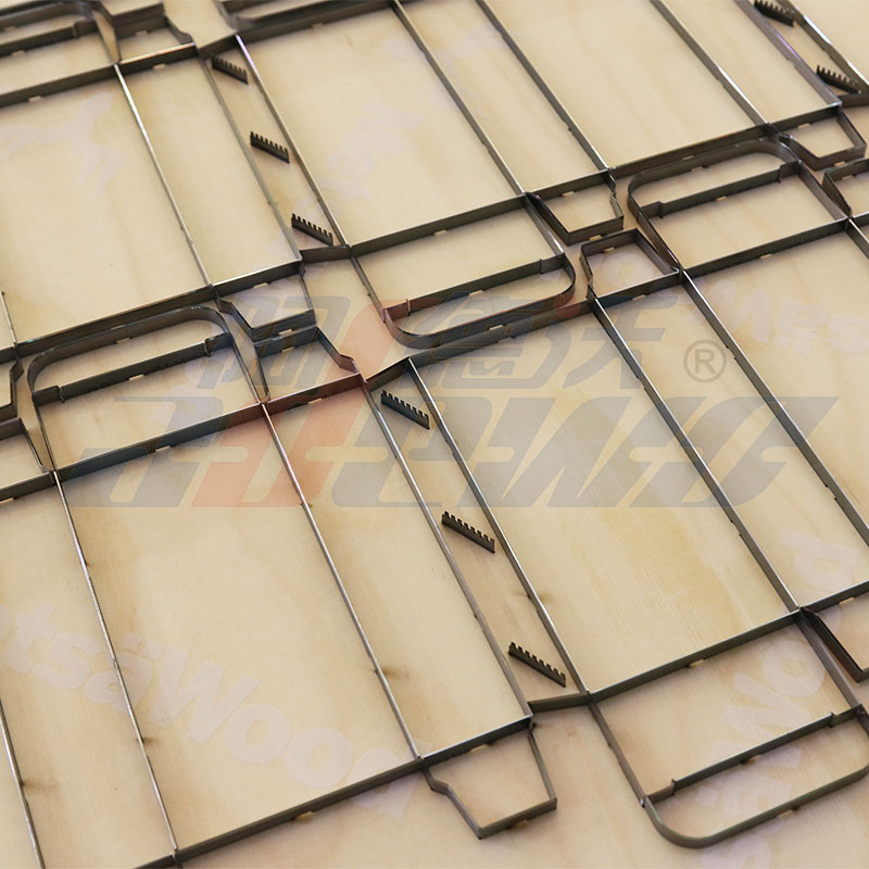 Multi Points Glued Cartons Die Boards Auto Creasing Cutting Machine