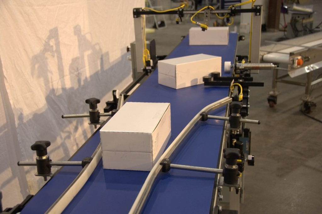 Product Orientation on Belt Conveyor